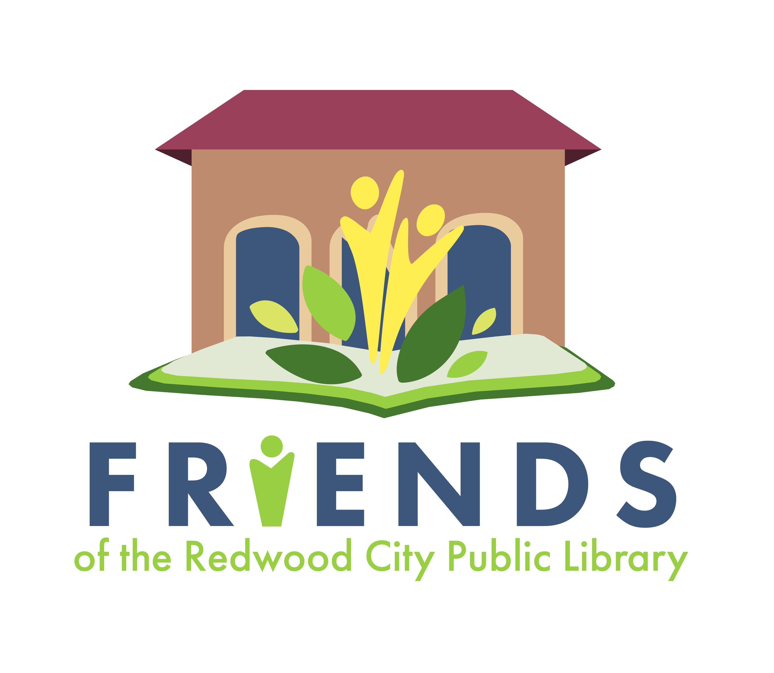 Friends of the Redwood City Public Library header